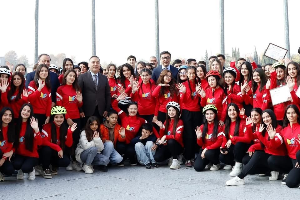 Mingəçevir Dövlət Universitetində “Velo Park – Sağlam Gənclik, Yaşıl Kampus” layihəsi