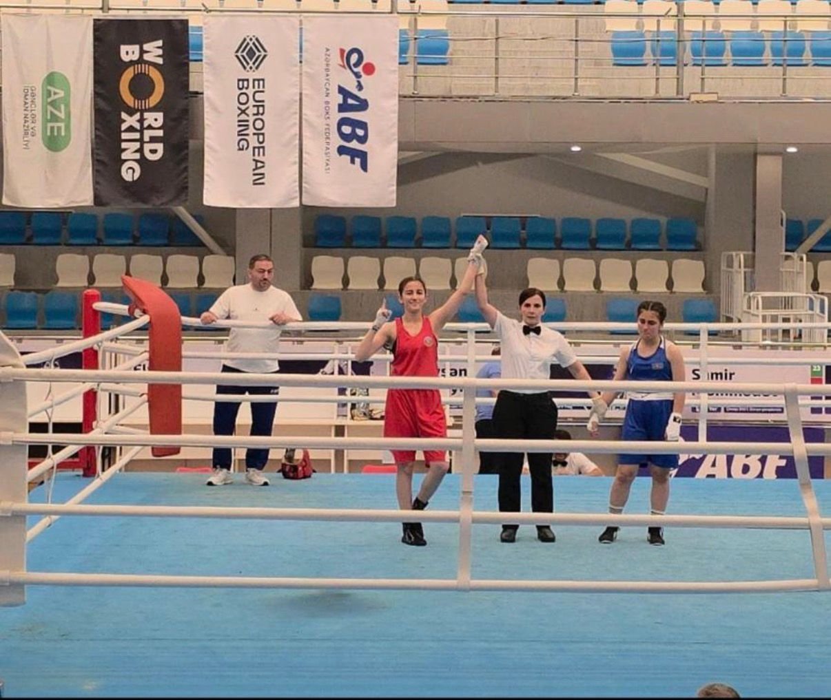 Gənc boksçu Nuray Qafarova ikinci dəfə Azərbaycan çempionu oldu