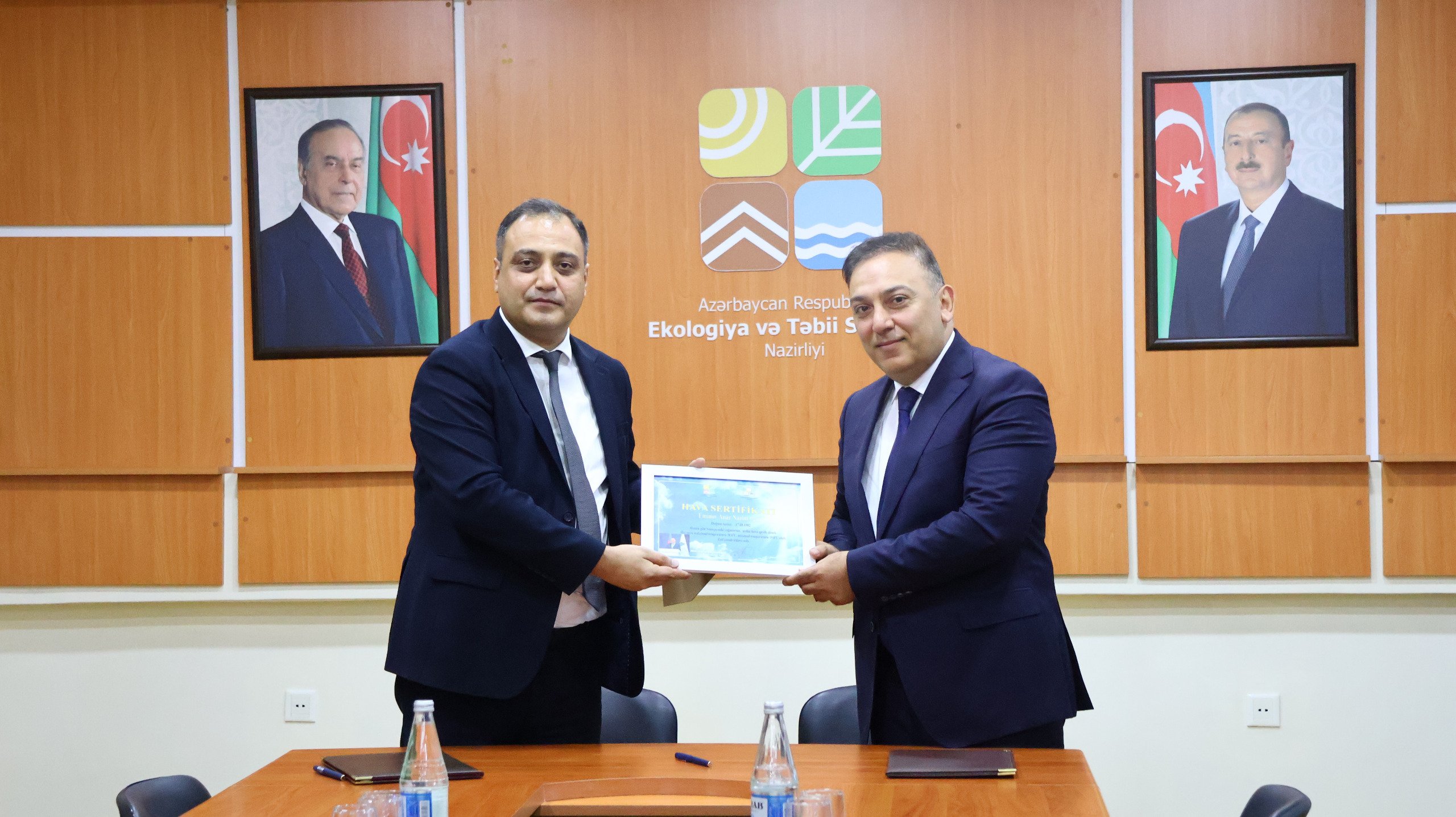 MDU ilə Milli Hidrometeorologiya Xidməti arasında Memorandum imzalandı
